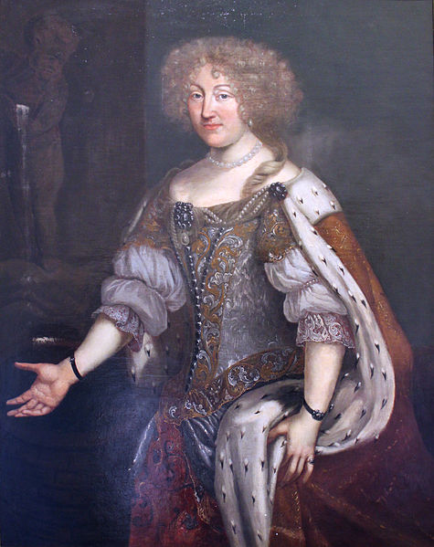 Duchess Magdalena Sibylla von W?rttemberg 1675 by David Klocker Ehrenstrahl (1628-1698)  Landesmuseum Wurttemberg